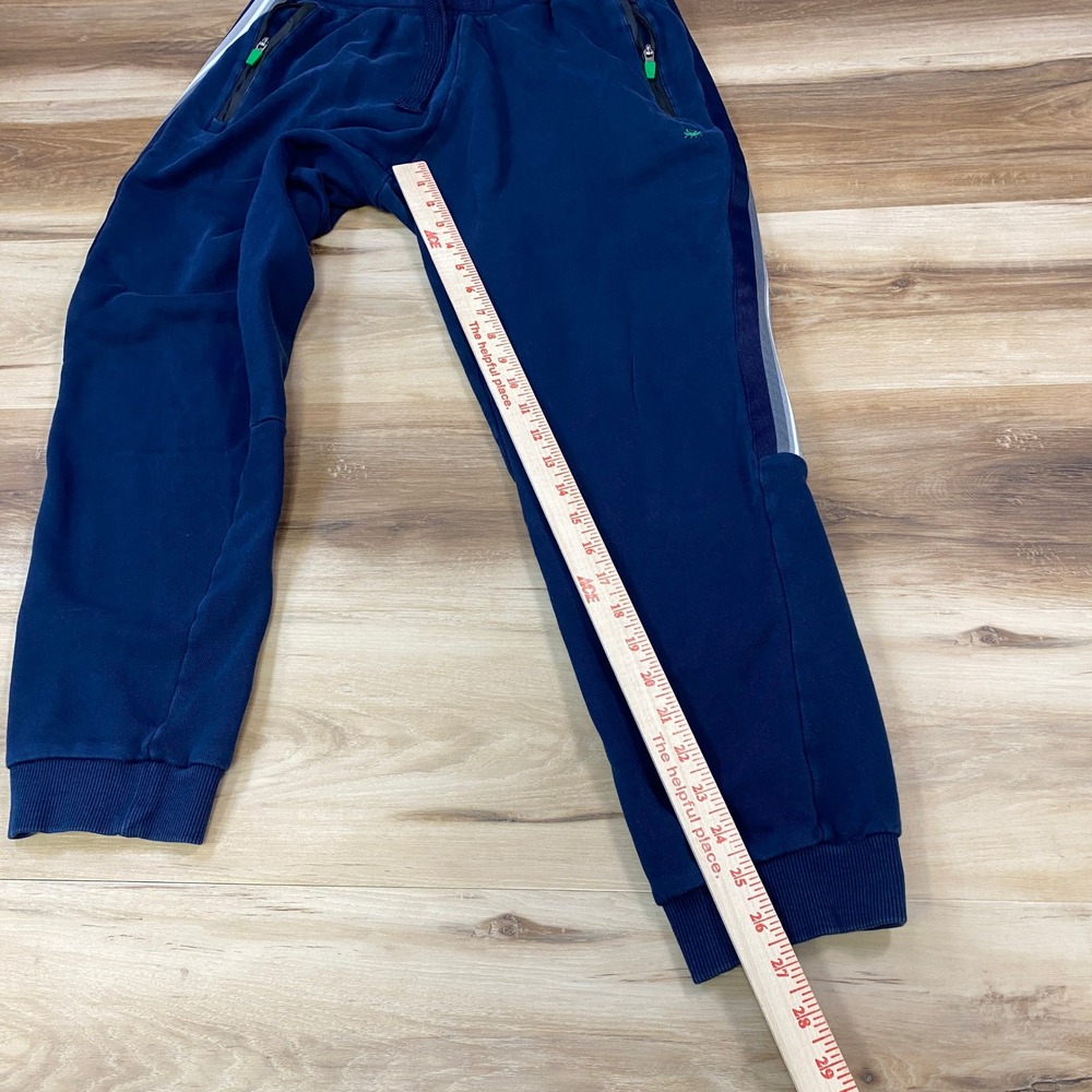 United Colors of Benetton Joggers Men Small Navy Blue Sport Cotton Navy Blue - Picture 5 of 9